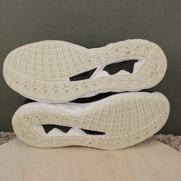 Mizuno Wave Luminous 2 Volleyball Shoes Womens 9.5 Gray Black - Picture 8 of 10